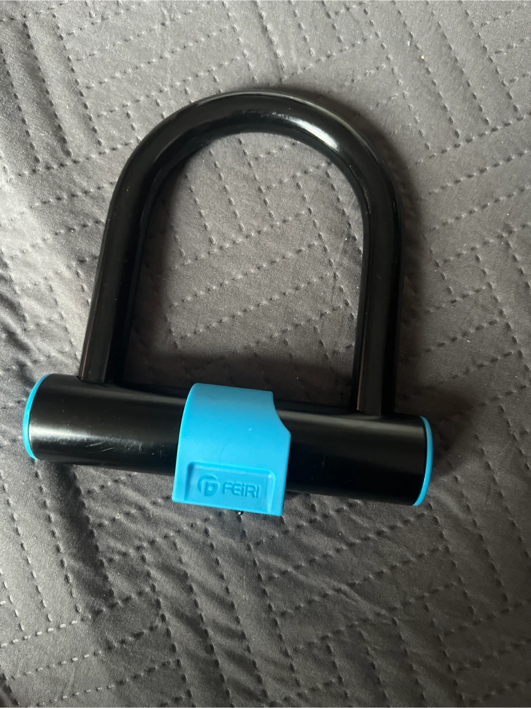 FEIRI Bike U-Lock - Black & Blue - photo 2