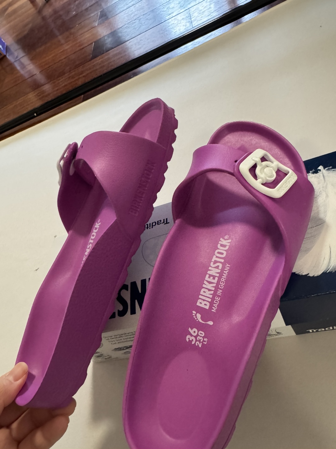 Birkenstock Madrid EVA Pink Sandals - Size 36 - photo 2