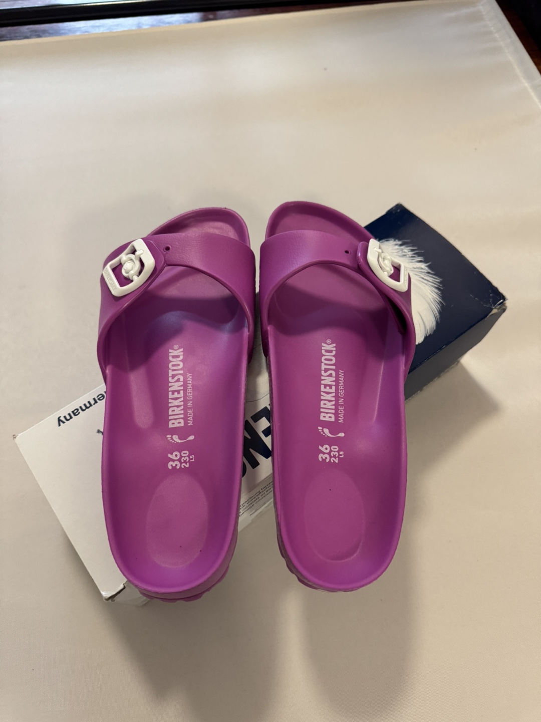 Birkenstock Madrid EVA Pink Sandals - Size 36