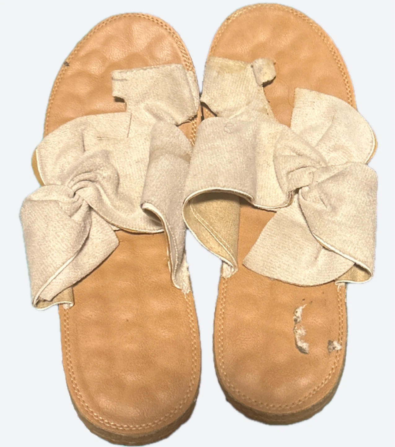 Bow Sandals - Size Unknown