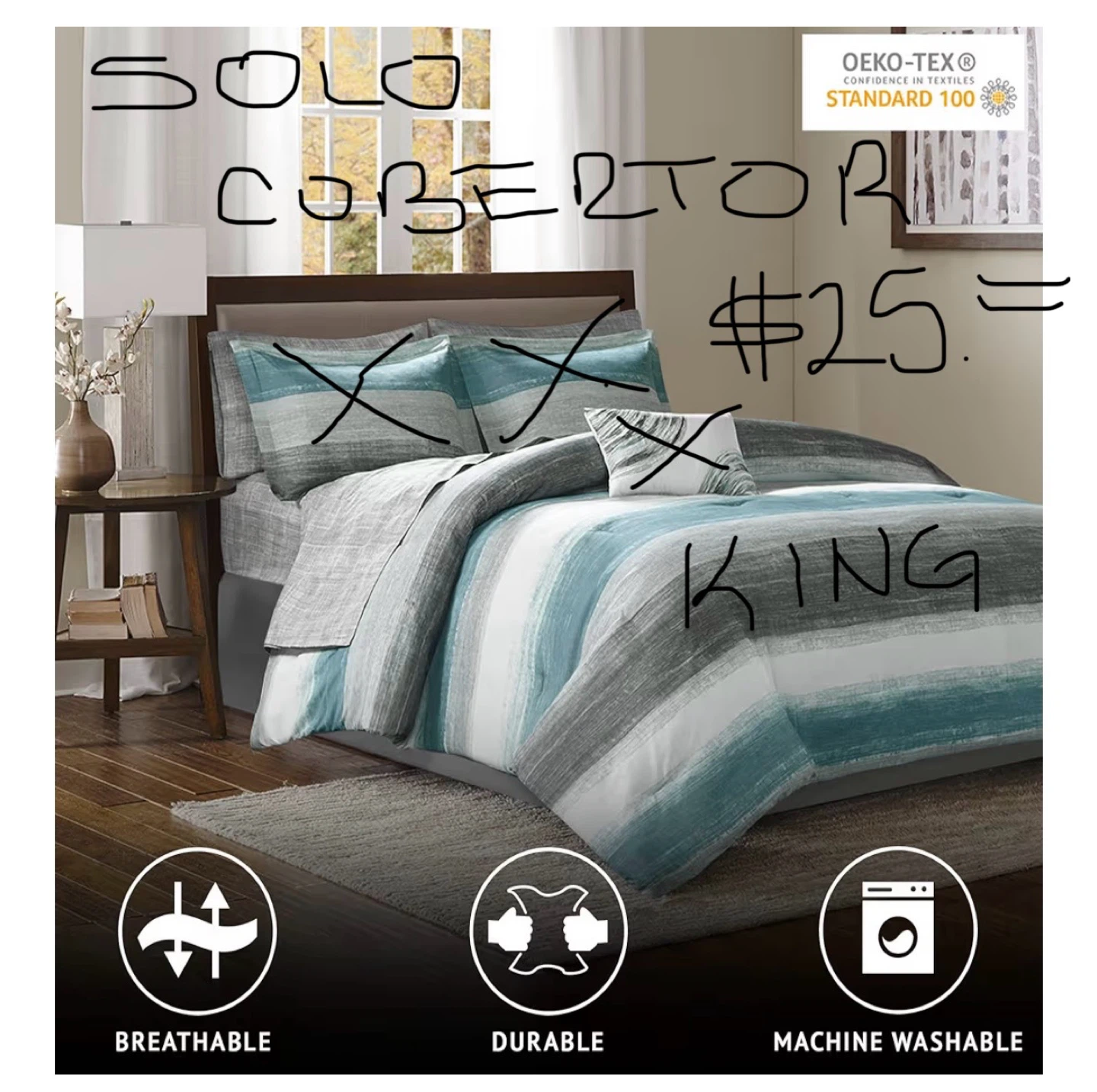 Only comforter King Size