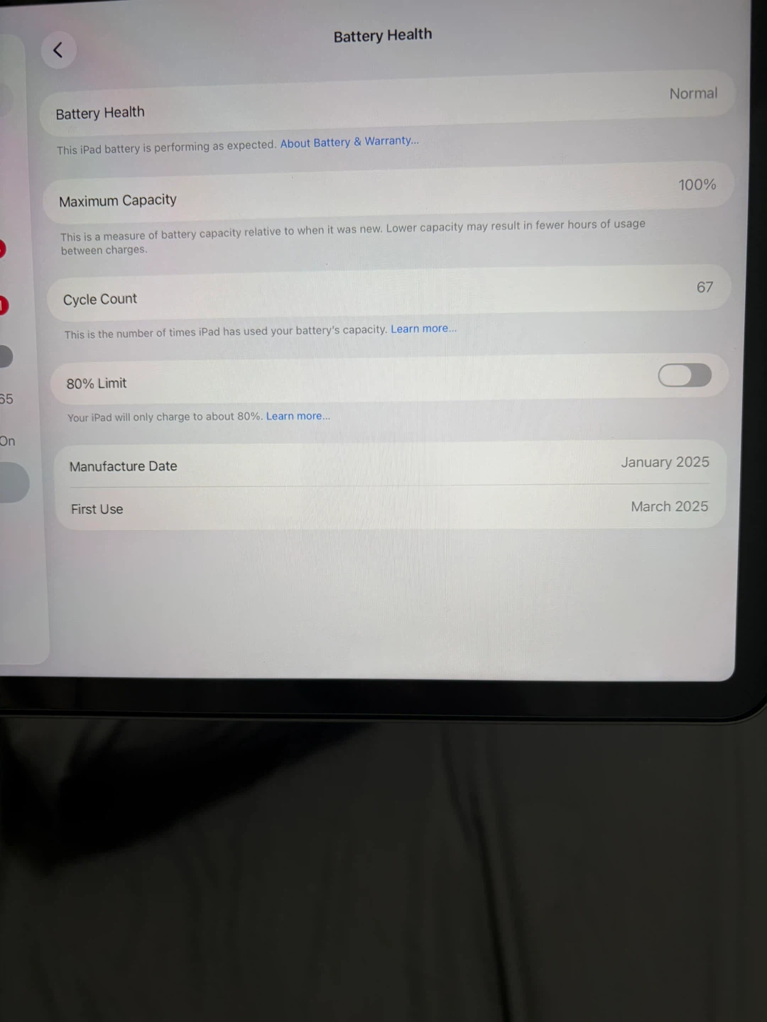 Ipad Air M3 256 gb Wifi model - photo 2