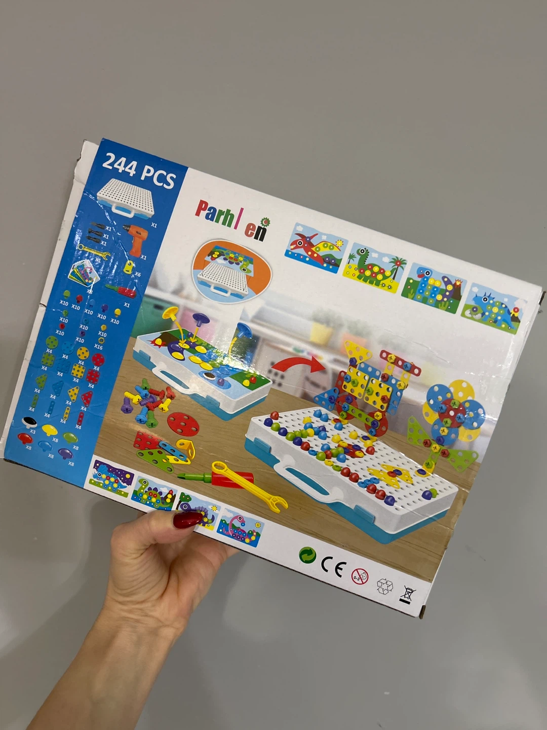 New ParhLen 244 PCS Drill Toy Set - photo 2
