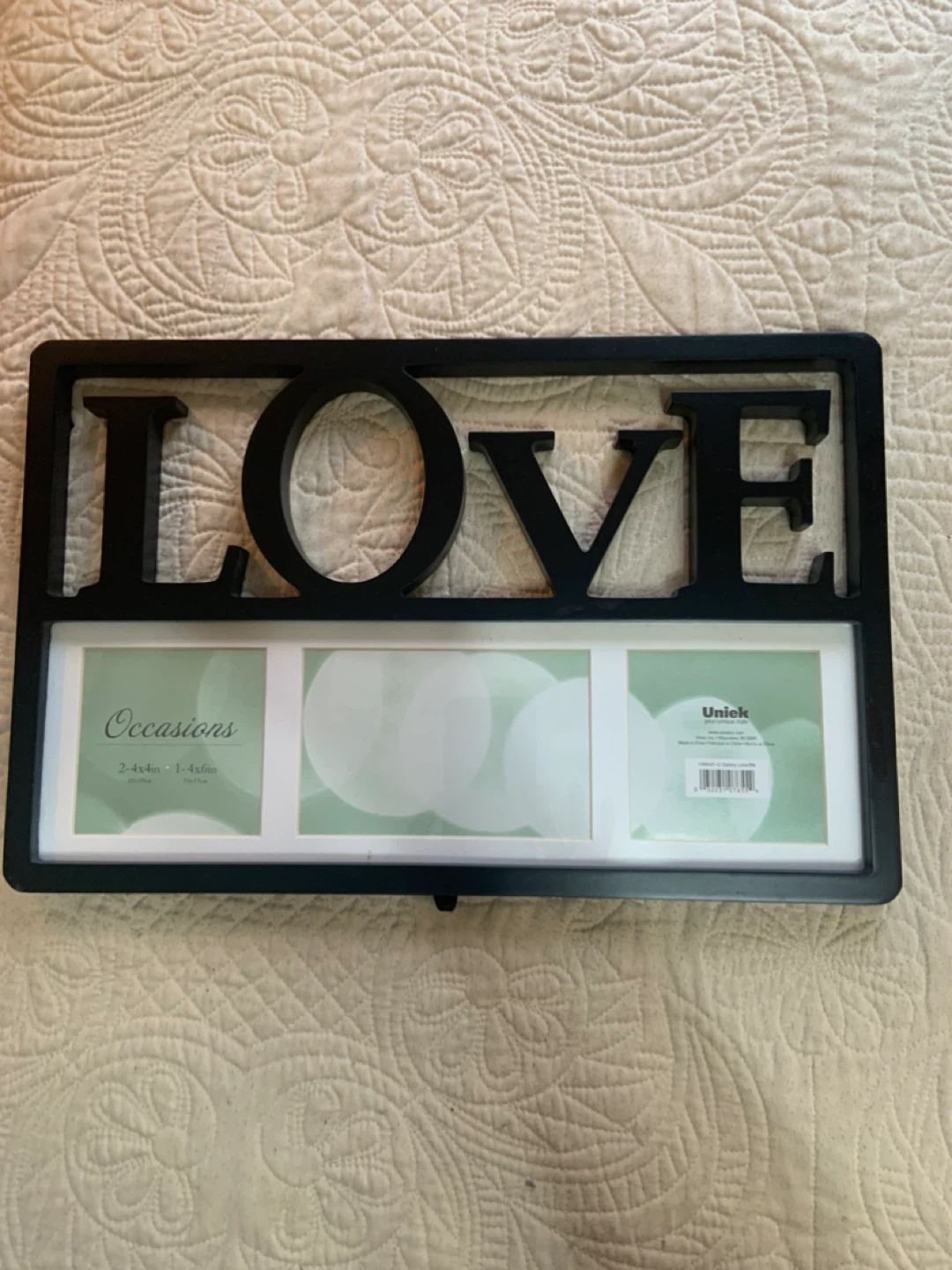 Uniek LOVE Gallery Picture Frame - Black - photo 2