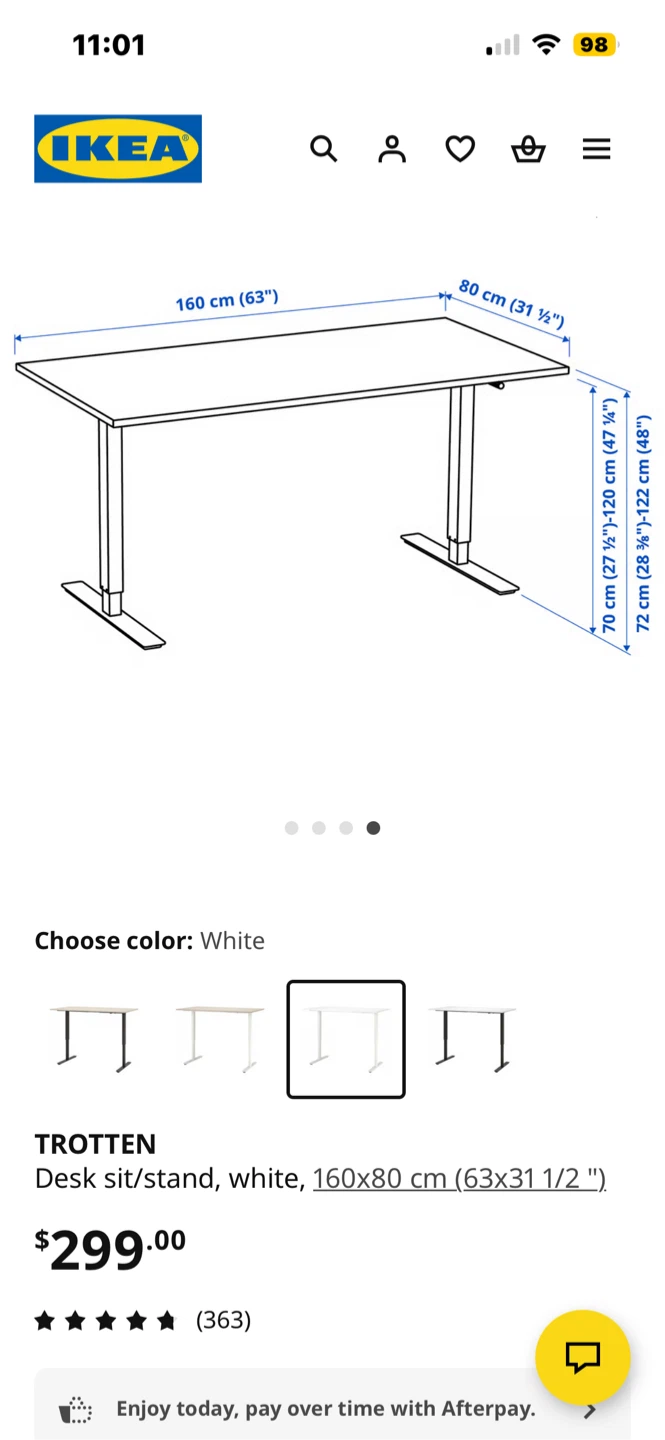 adjustable height desk - photo 4