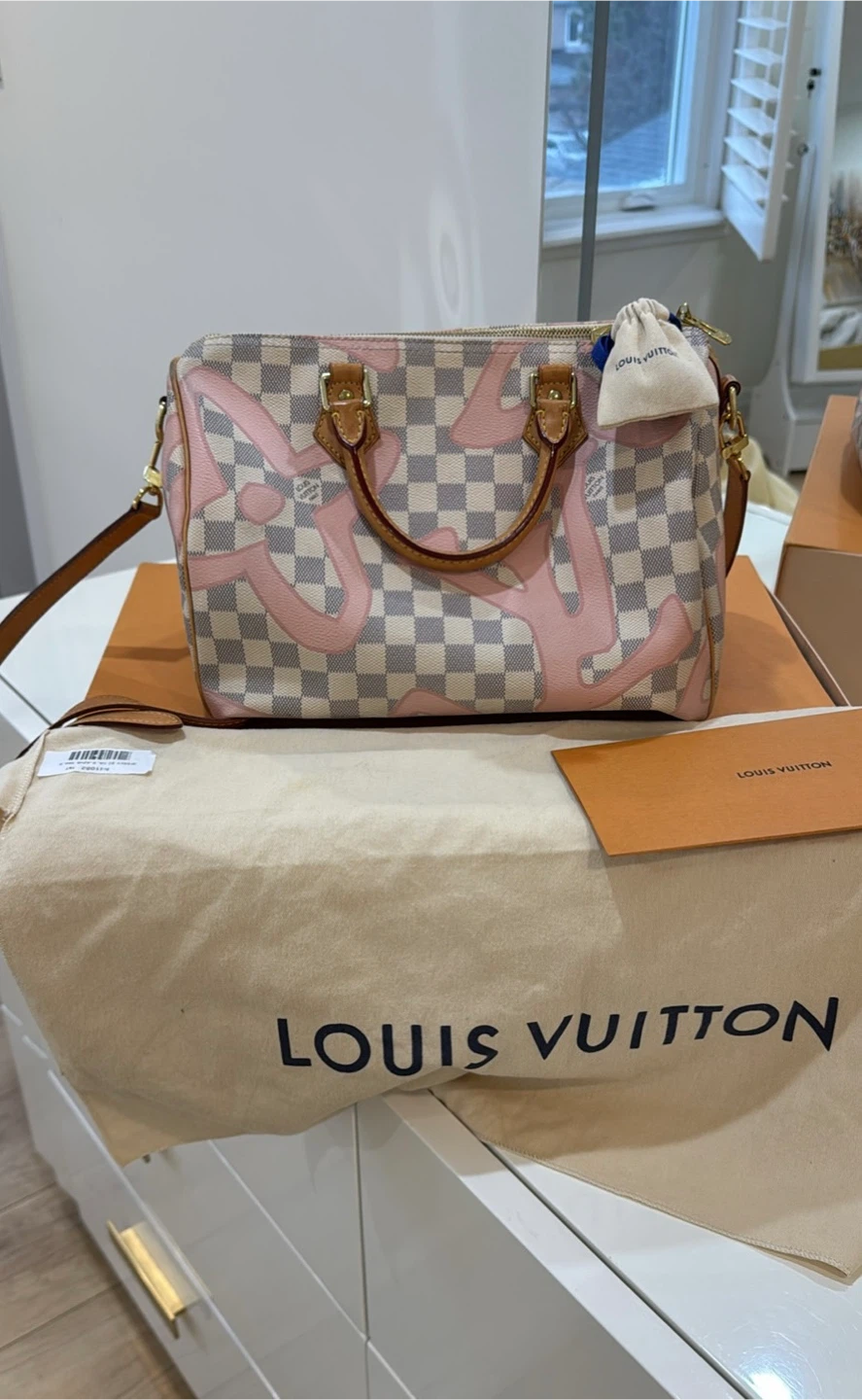 Louis Vuitton Pink Speedy Bag