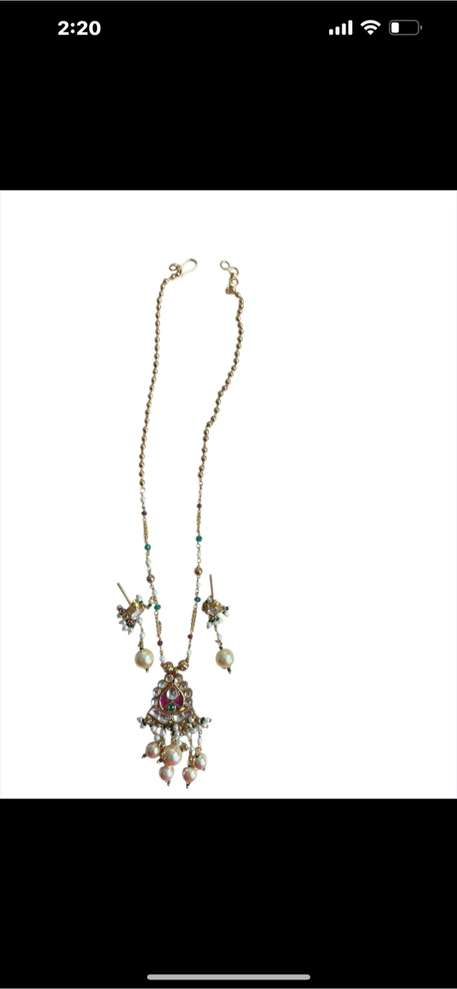 Necklace and Earrings Set - photo 2