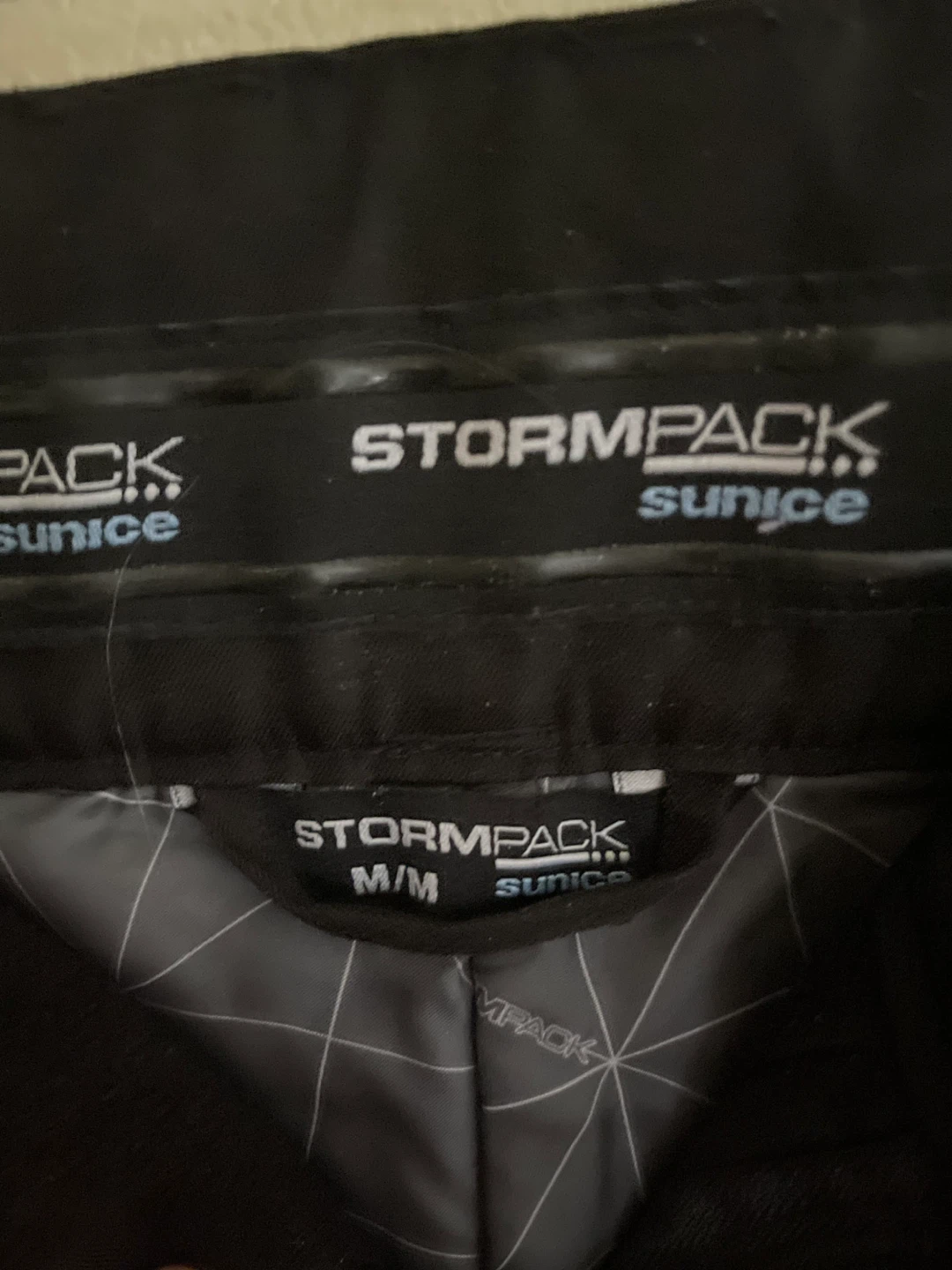 Sunice Stormpack Black Snow Pants - Size M