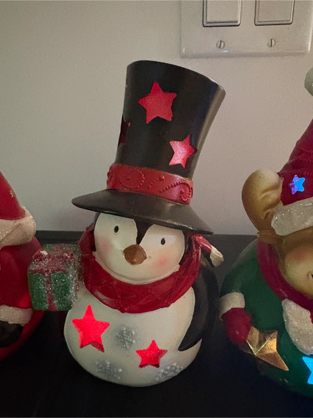 Christmas Light Up Figurines - Santa, Penguin, Reindeer, Snowman - photo 4