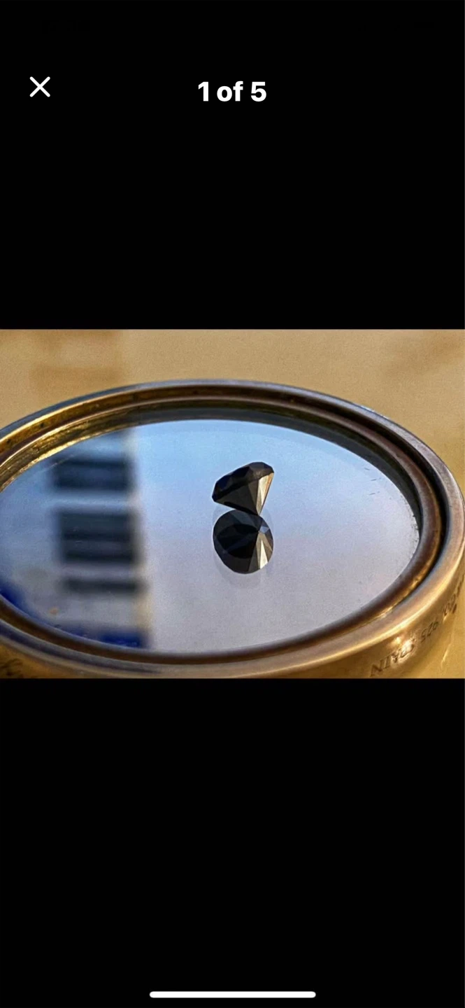 💎Loose Black Diamond 1.16 Carat