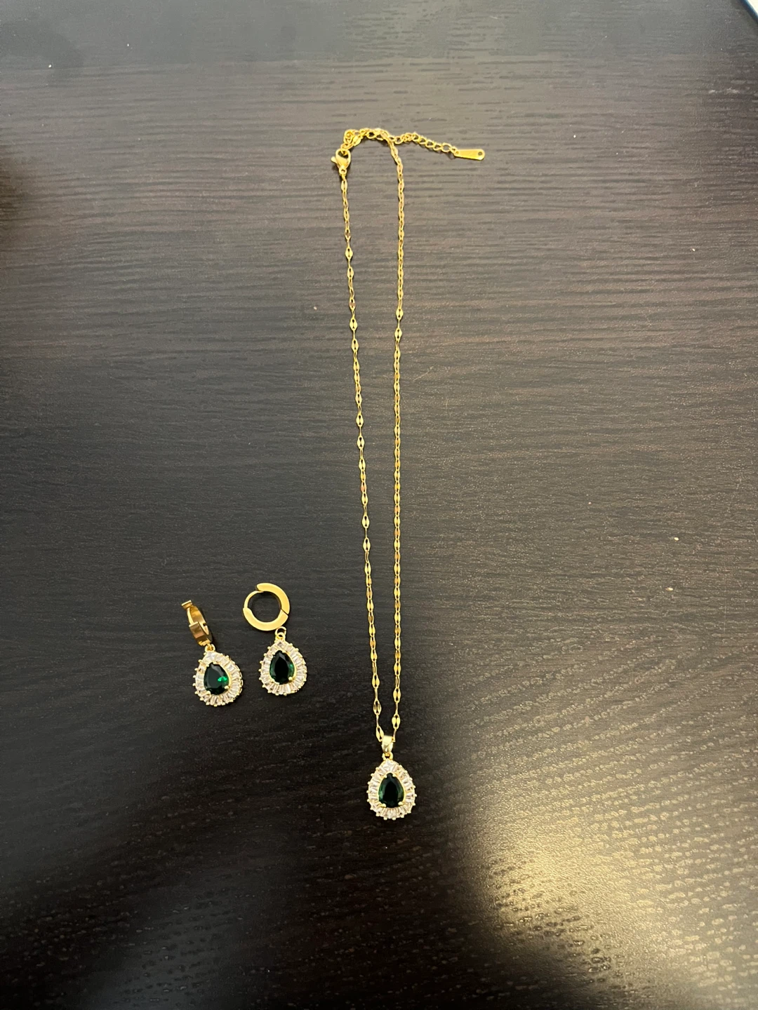 Necklace earring set - photo 2