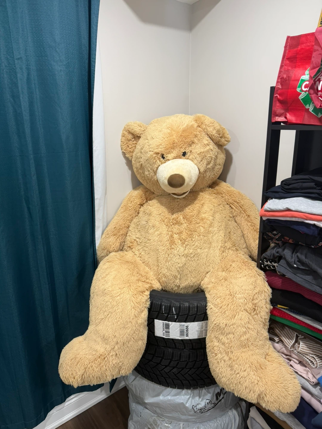 53" Plush Teddy Bear - Giant Size!