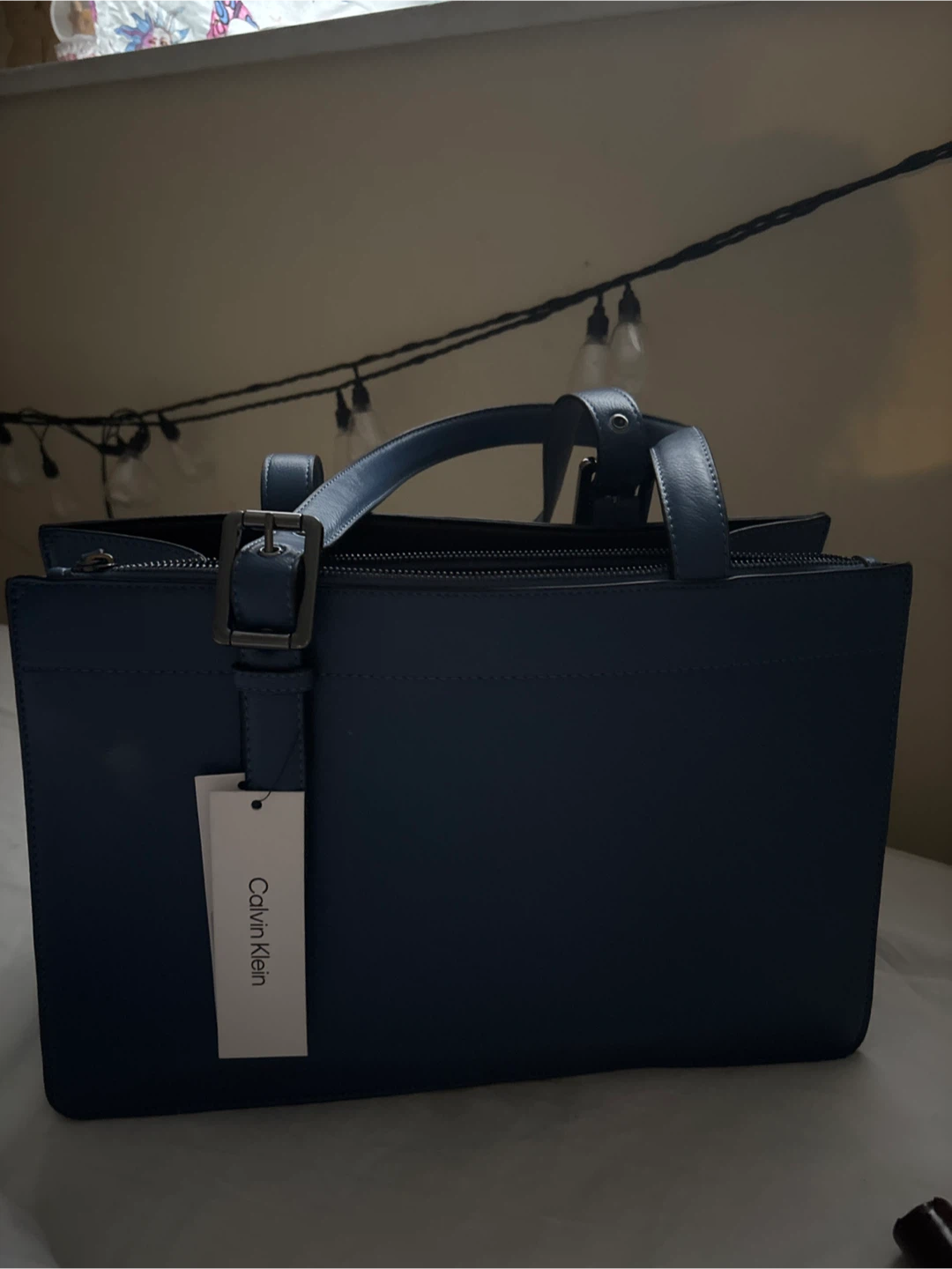 Calvin Klein Havana Tote Bag - Blue