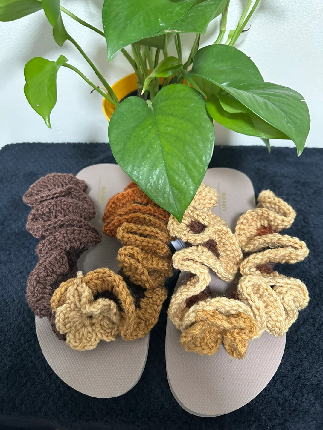 Handmade Crochet Scrunchies - Set of 5 - photo 5