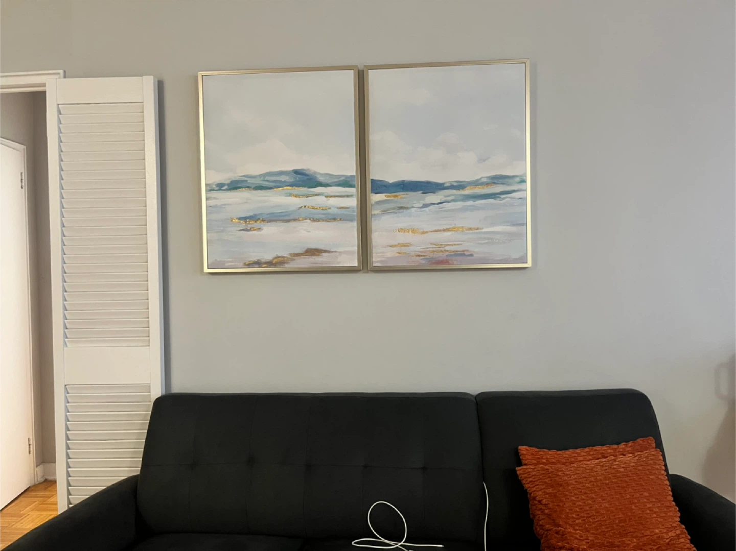 Modern Framed Wall Art – Set of 2 - photo 2