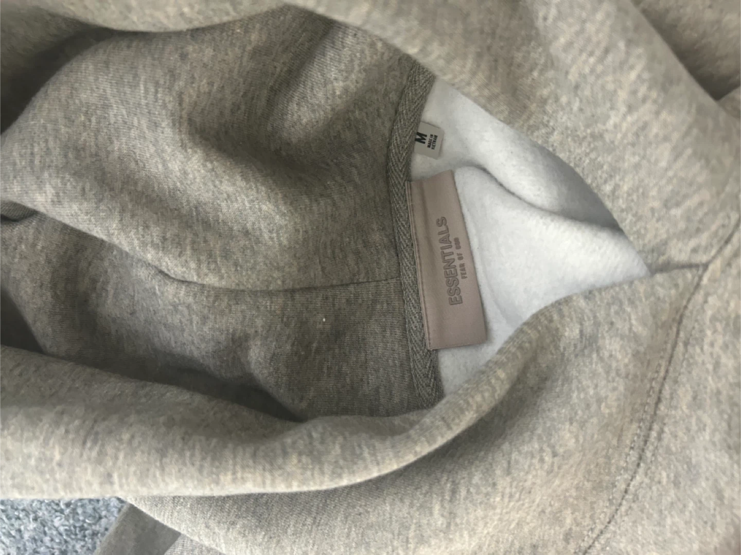 Essentials Fear of God Hoodie - Size M - photo 2