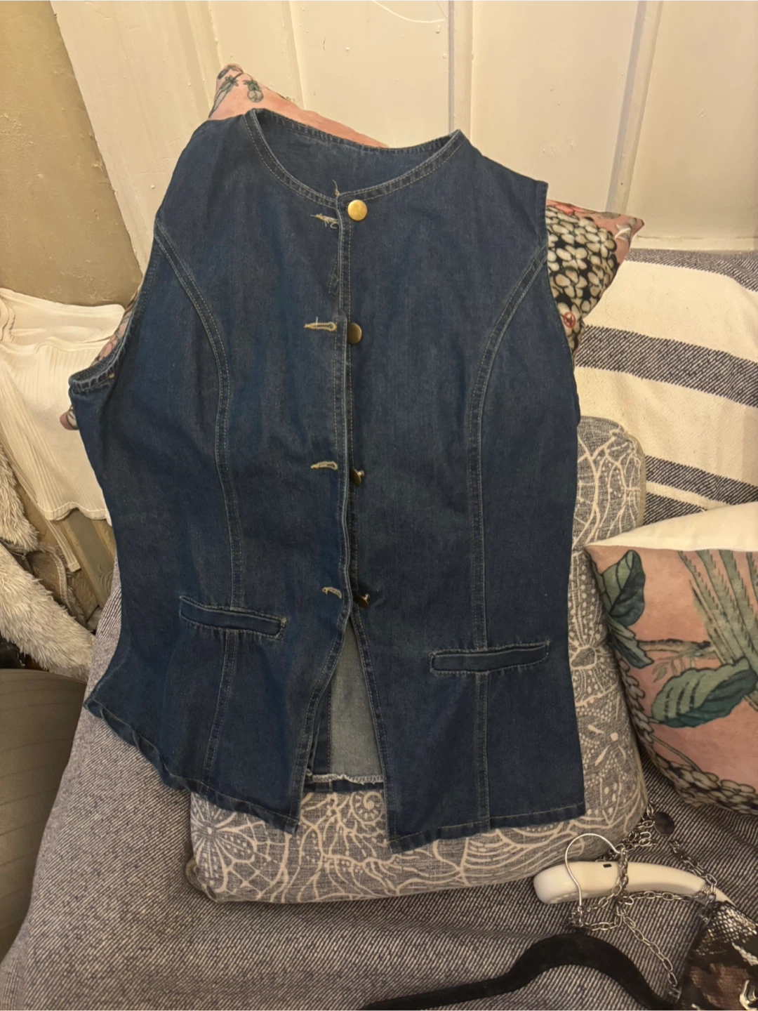 Denim Vest - Women's