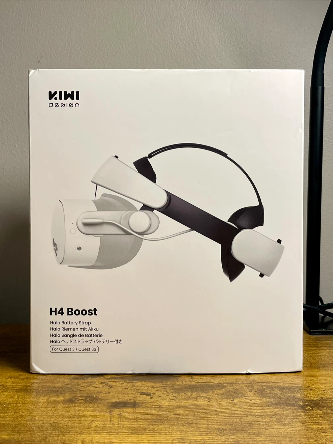 KIWI design H4 Boost Halo Battery Strap for Quest 3/3S