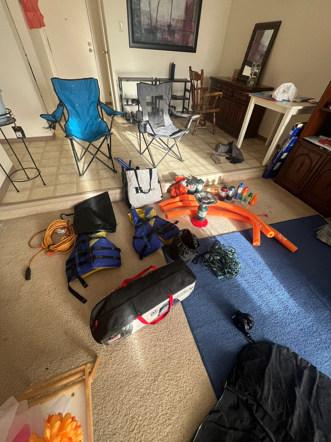 Camping tent, Stove & Life Jackets 26 items - photo 4