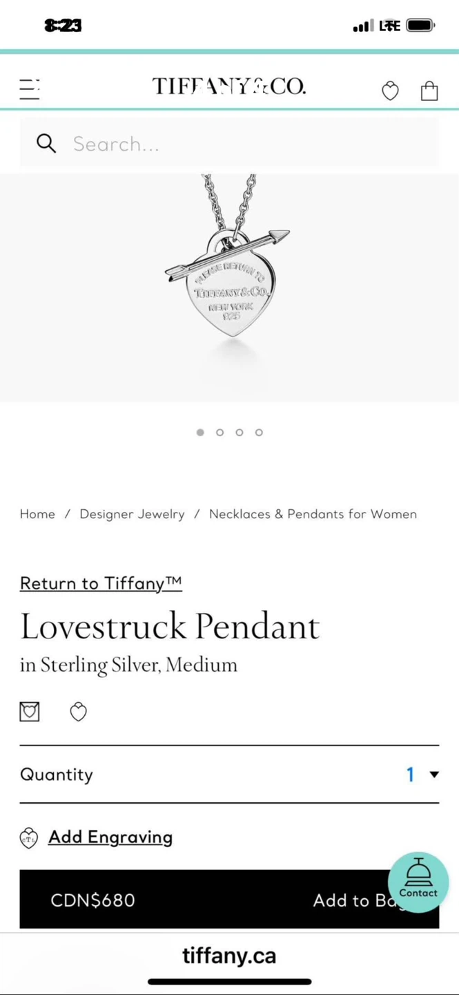 Tiffany & Co. Lovestruck Pendant Sterling Silver - photo 4