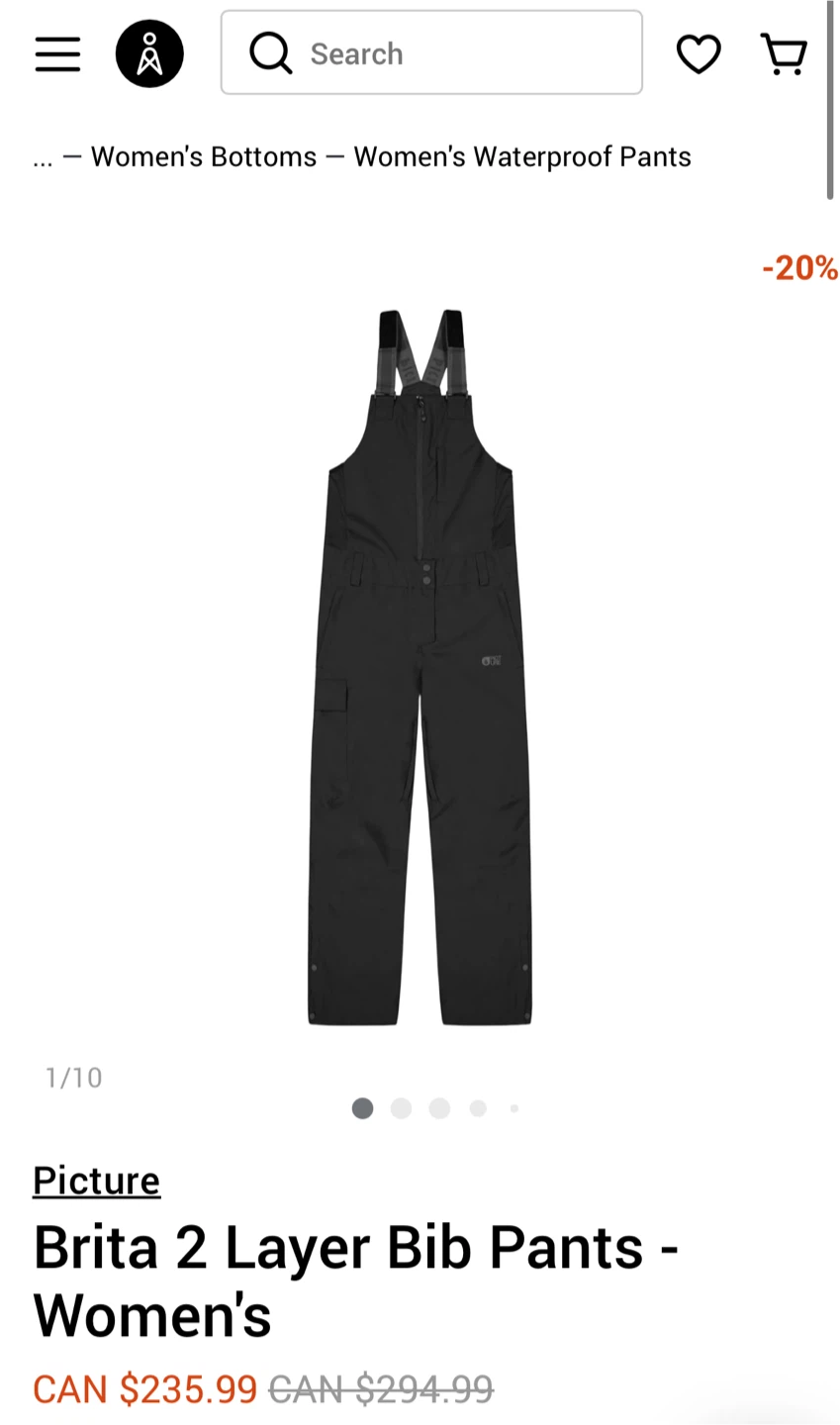 Picture Snow Bib Pants - Women's
