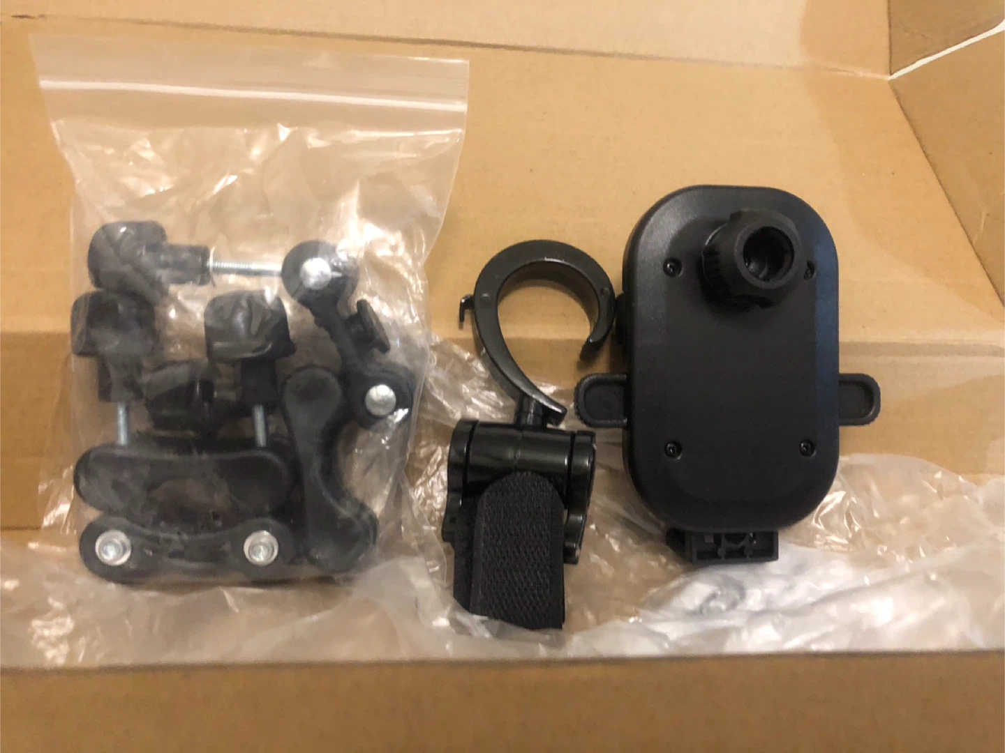 New-2 in 1 Universal Baby Stroller Cell Phone Holder 360 Degree - photo 4