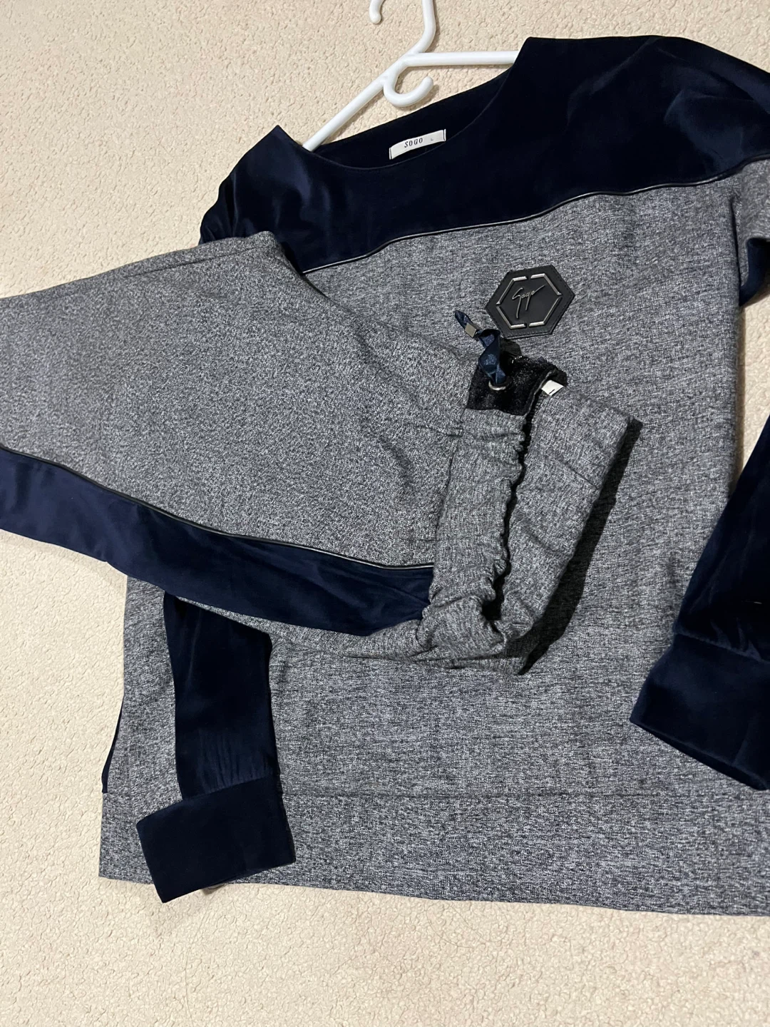Giuseppe Zanotti Loungewear Set - Grey & Navy - photo 2