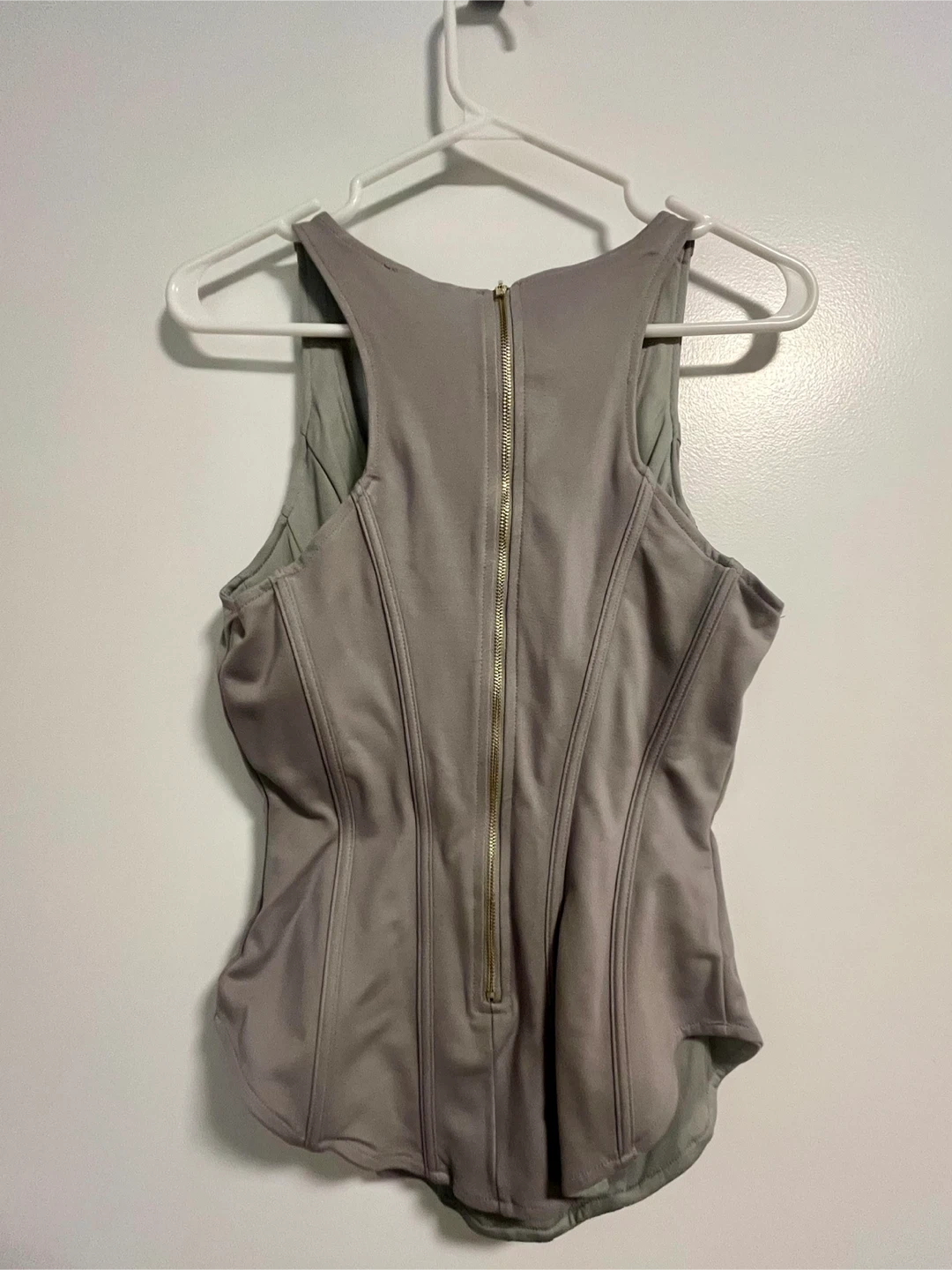 Fashion Nova Grey Corset Top - Size S - photo 3