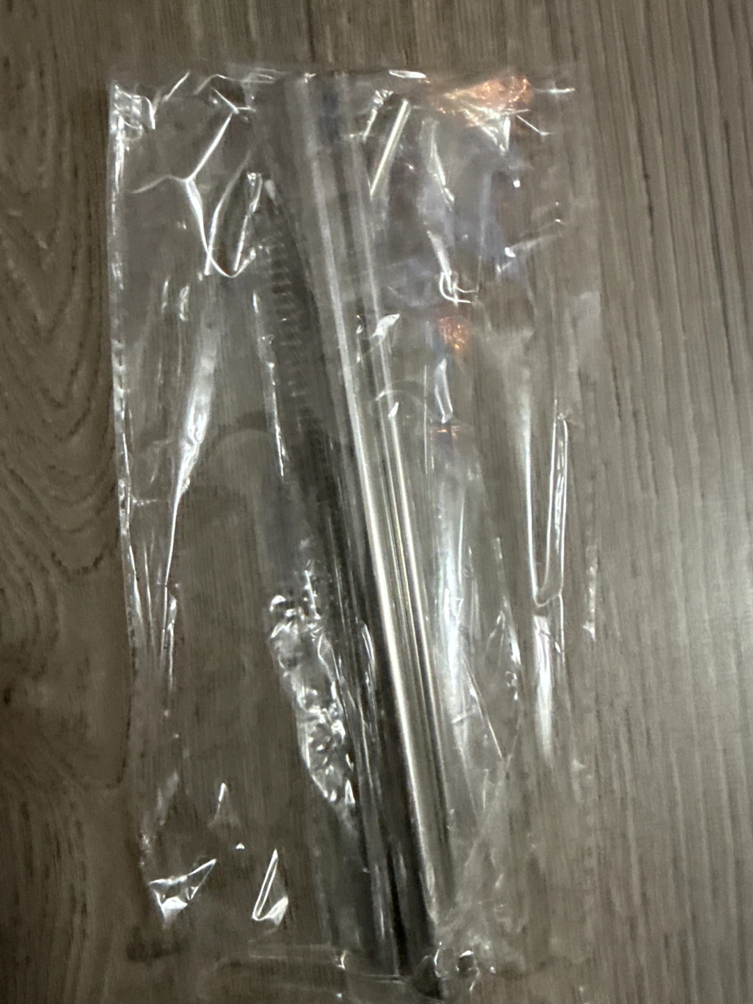 New Stainless Steel Straws 3 Set w brush - photo 3