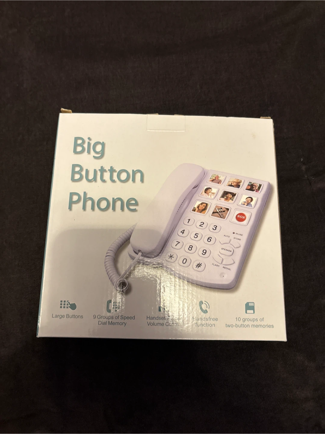 Big Button Phone - Large Buttons, Speed Dial