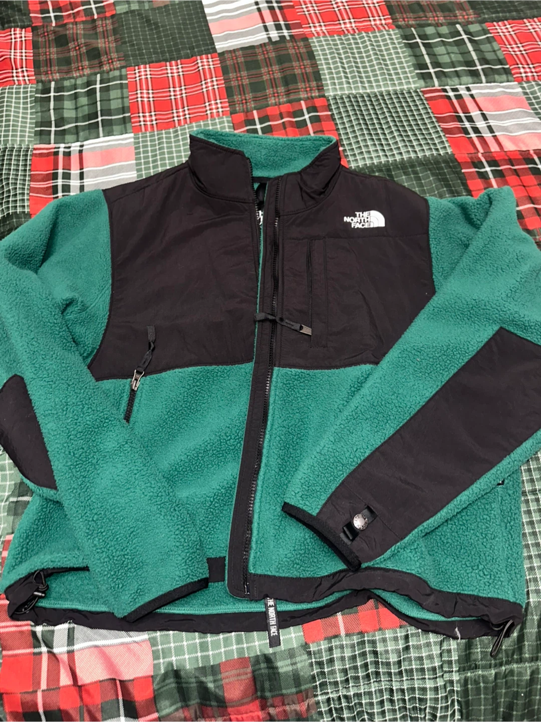 The North Face Fleece Jacket - Green/Black - photo 3