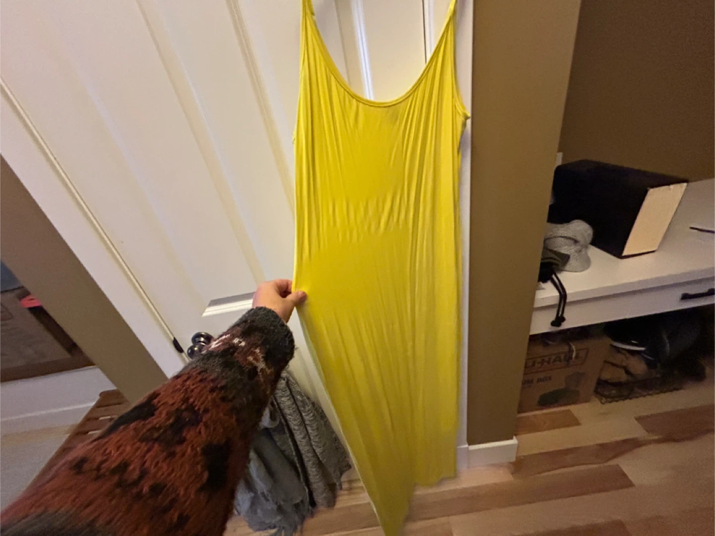Shein Yellow Maxi Dress - Size XL - photo 2