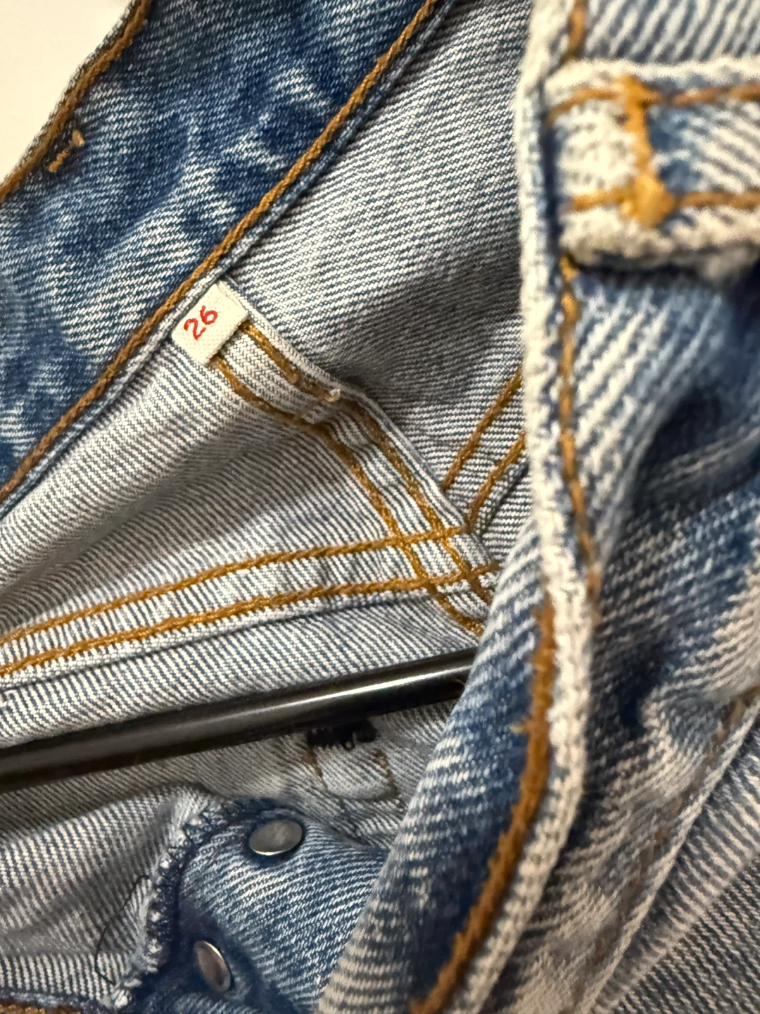 Levi's Denim Shorts - Size 26 - photo 2
