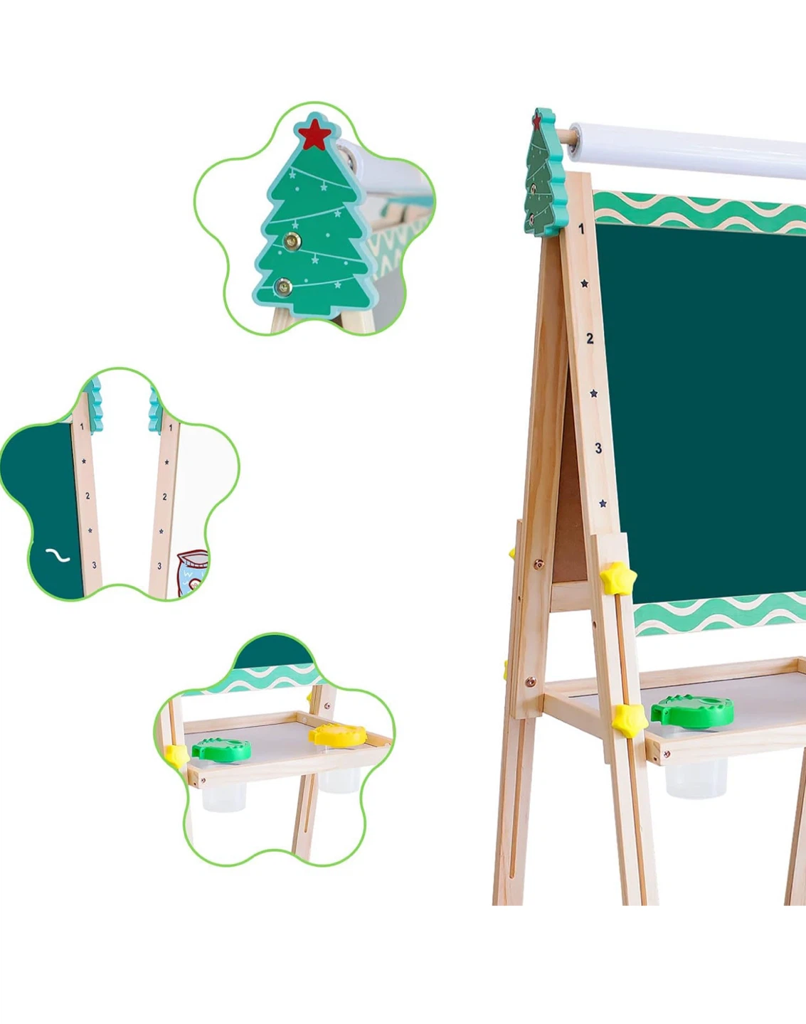 Kids Easel - 4 in 1 Art Easel