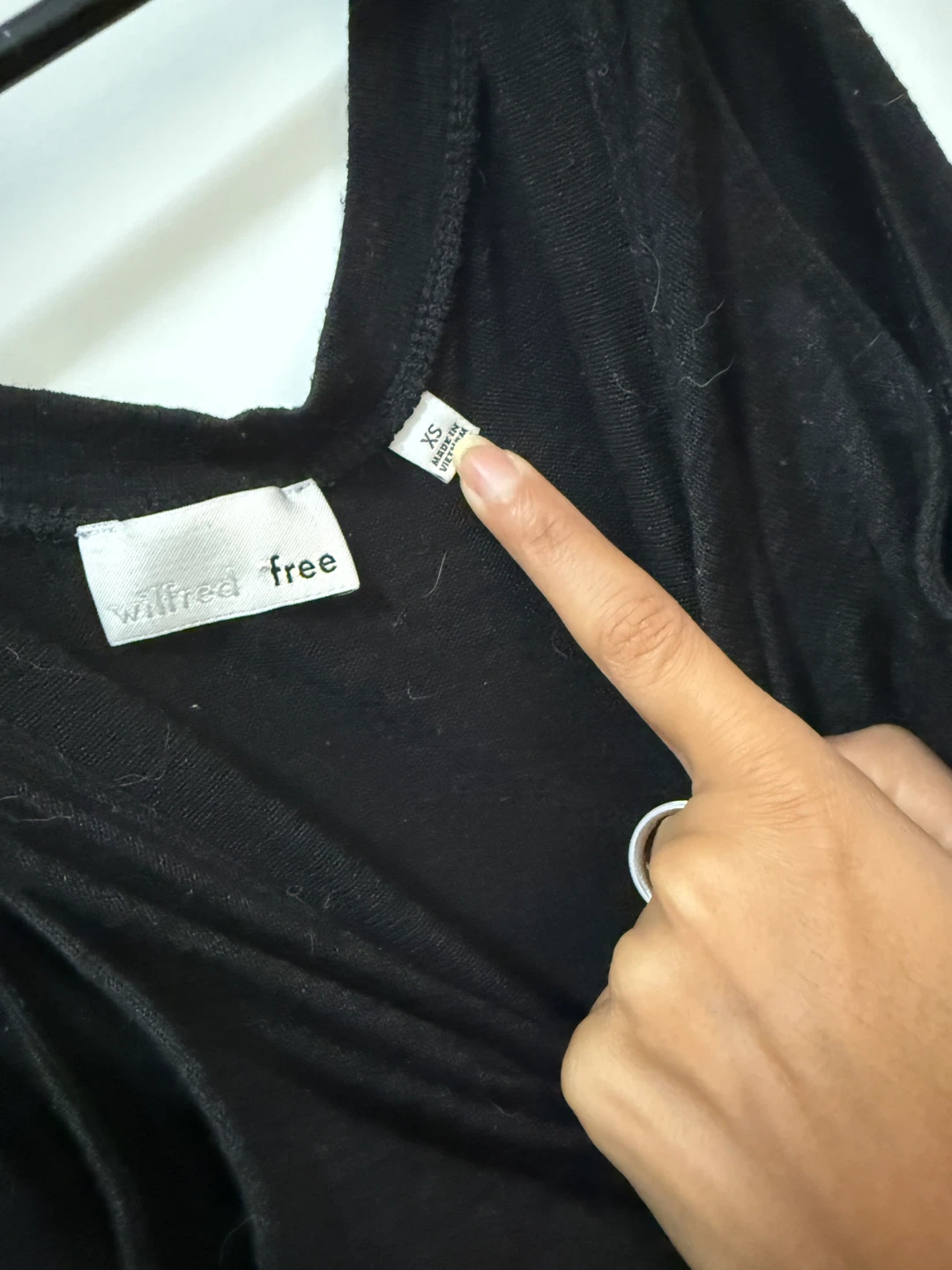 Wilfred Free Black Romper - Size XS - photo 2