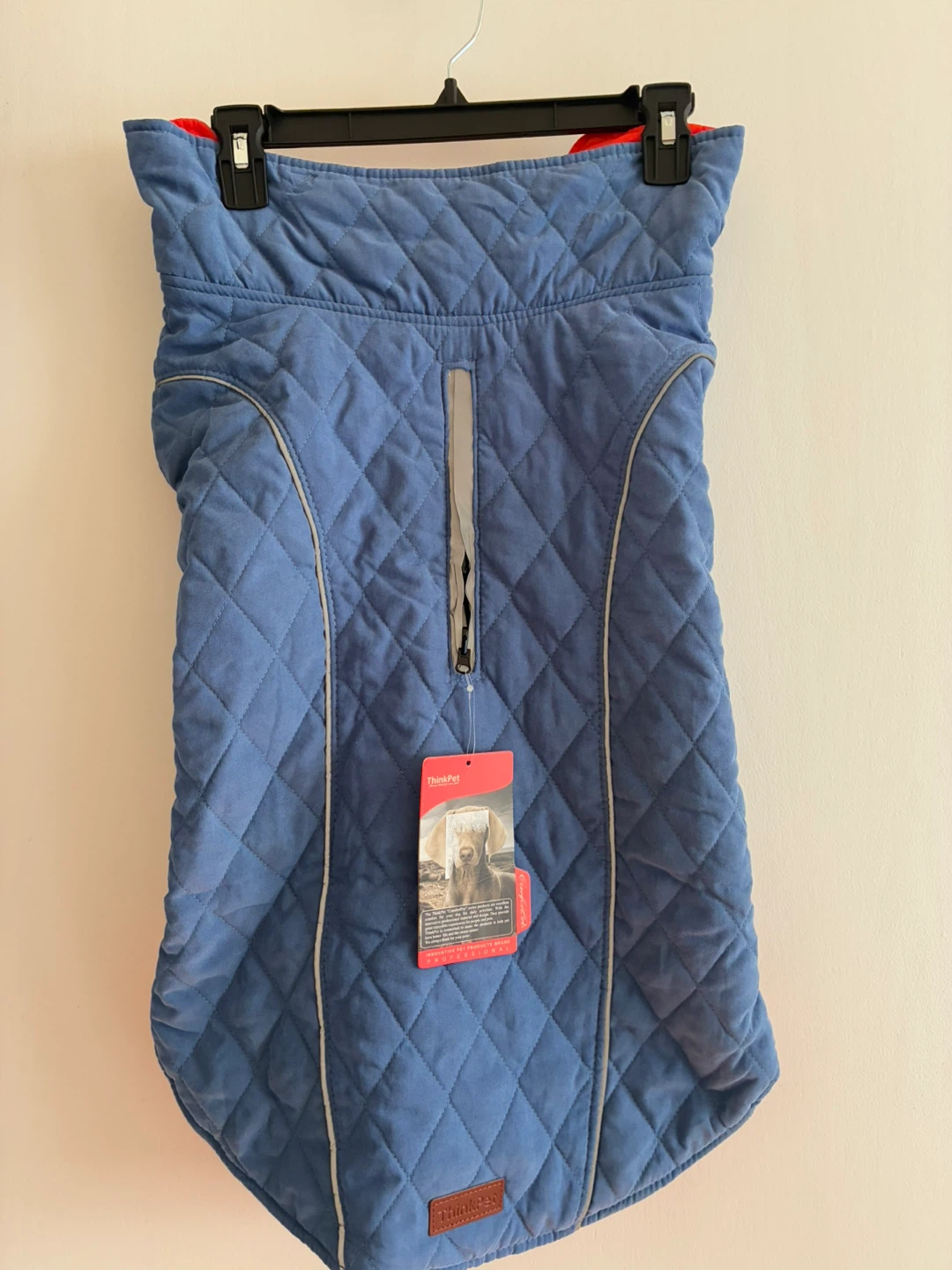 ThinkPet ComfortPro Dog Reversible Winter Coat 4XL - Blue