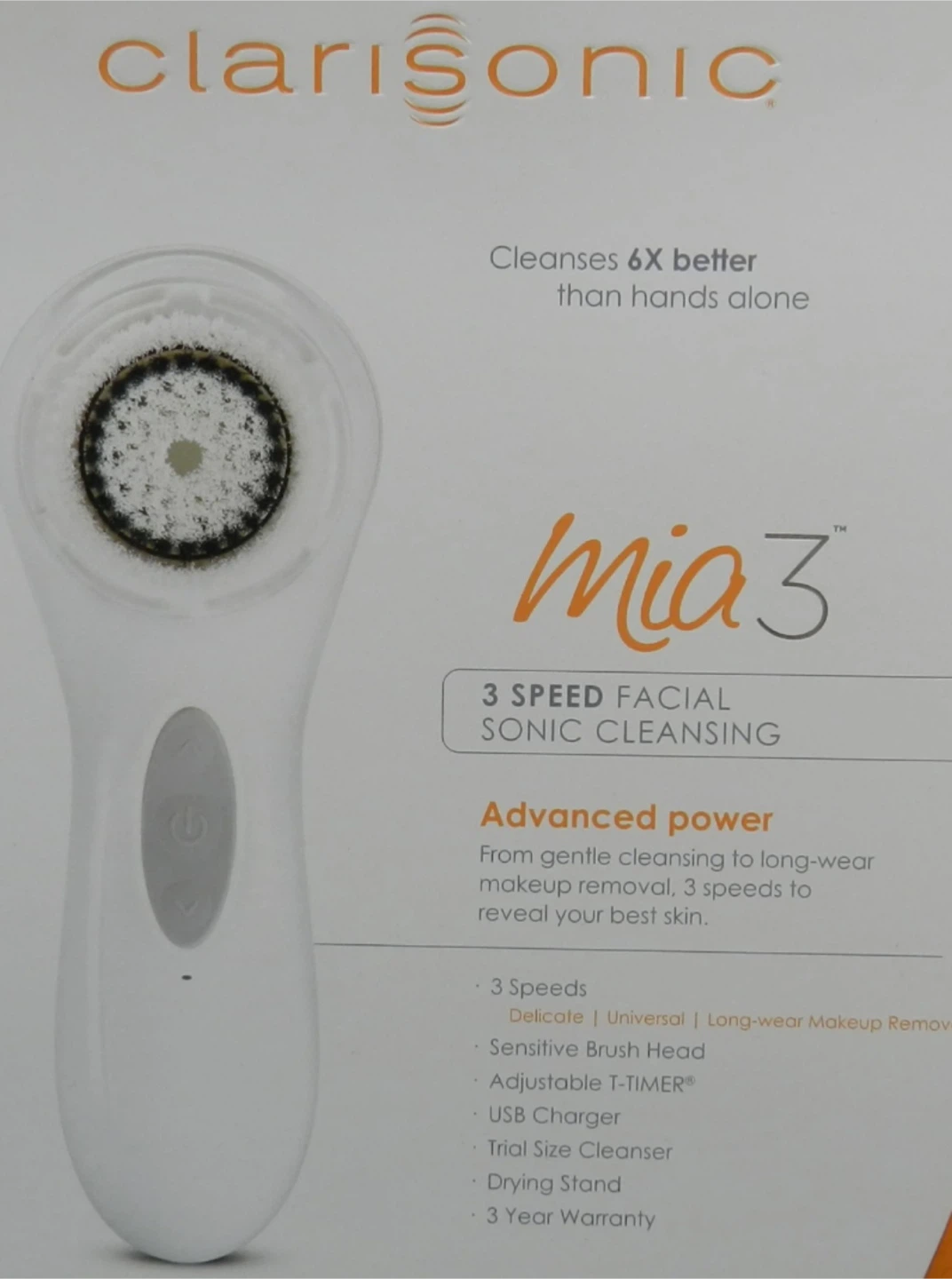 Clarisonic Mia 3 Facial Cleanser Brush - photo 2