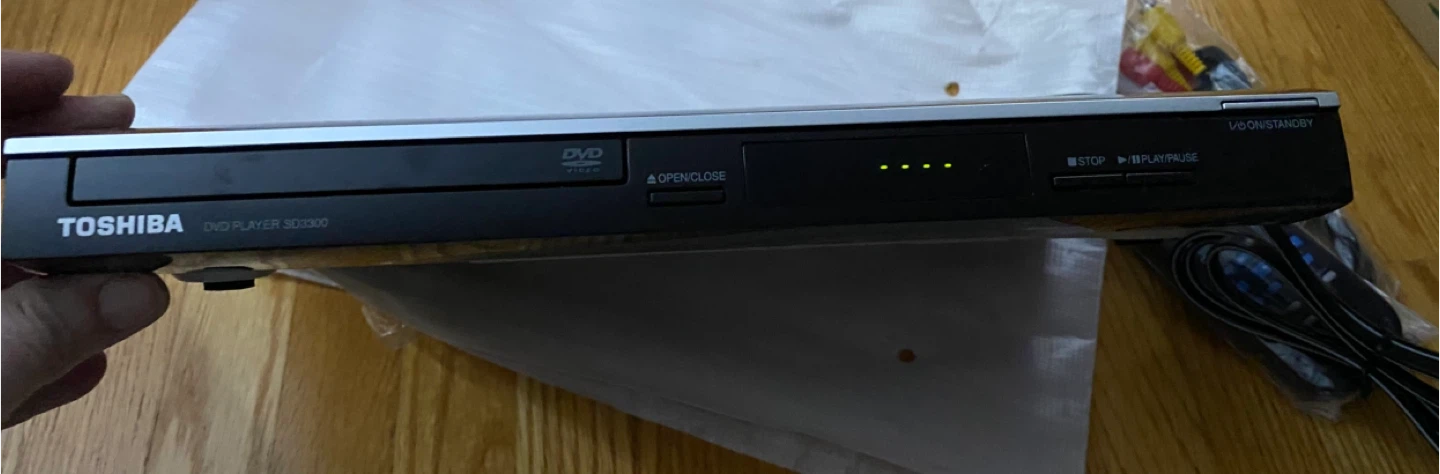 Toshiba DVD Player SD3000 new no box - photo 5
