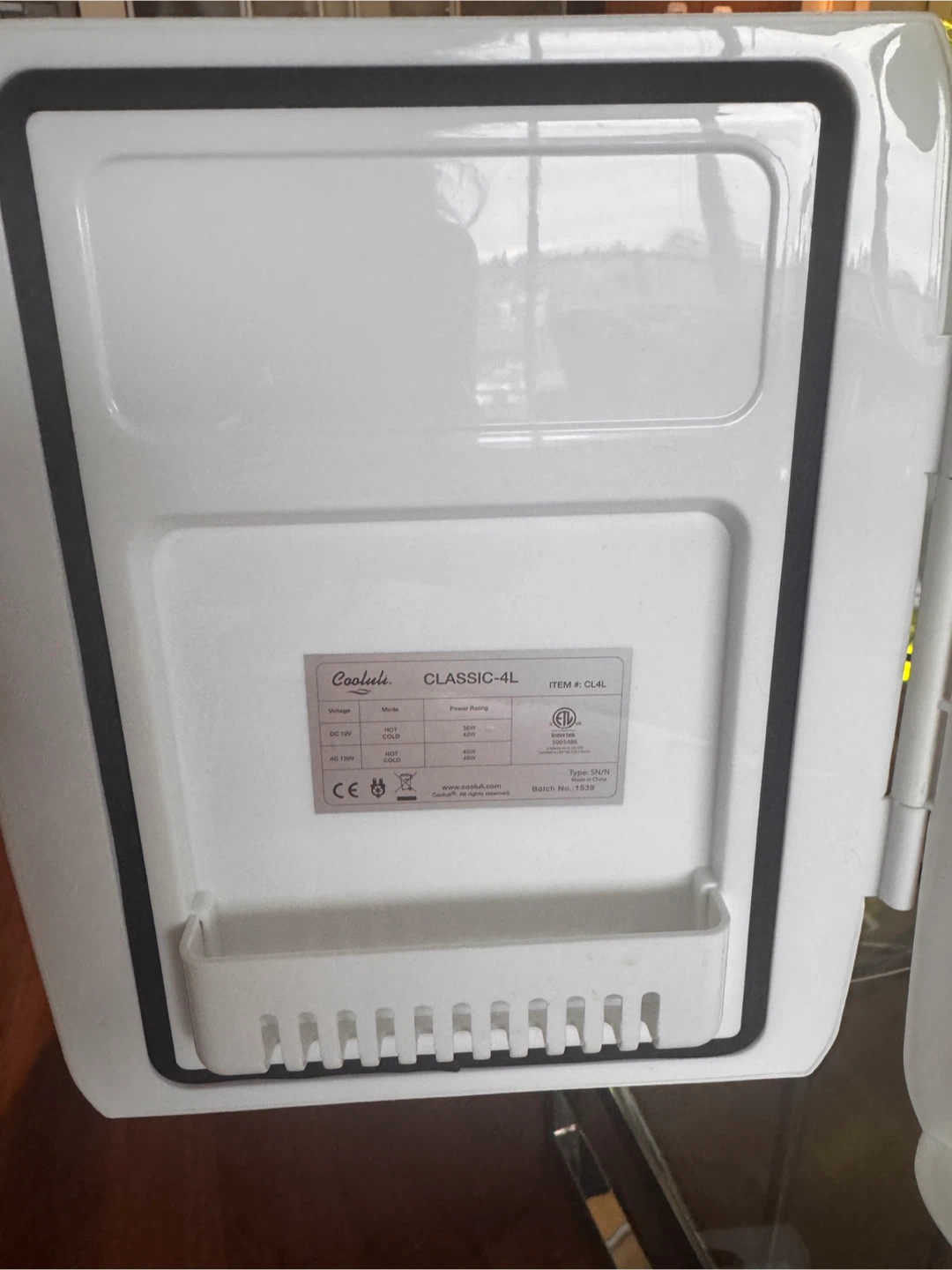 Like new  Cooluli Mini fridge - photo 4