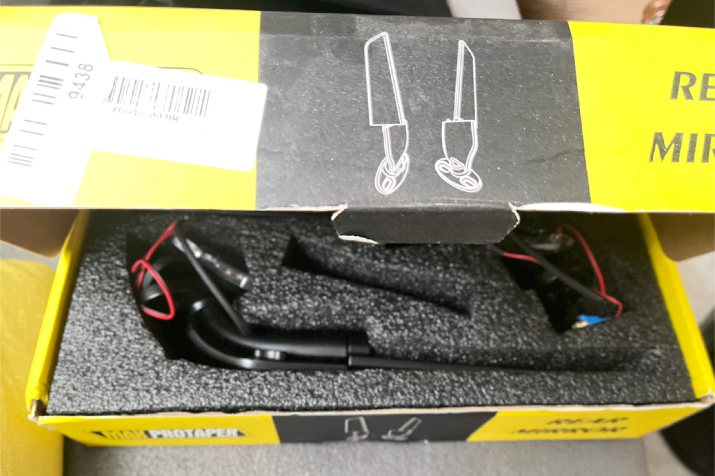 MAX PROTAPER Rear Mirror - Brand New! - photo 2