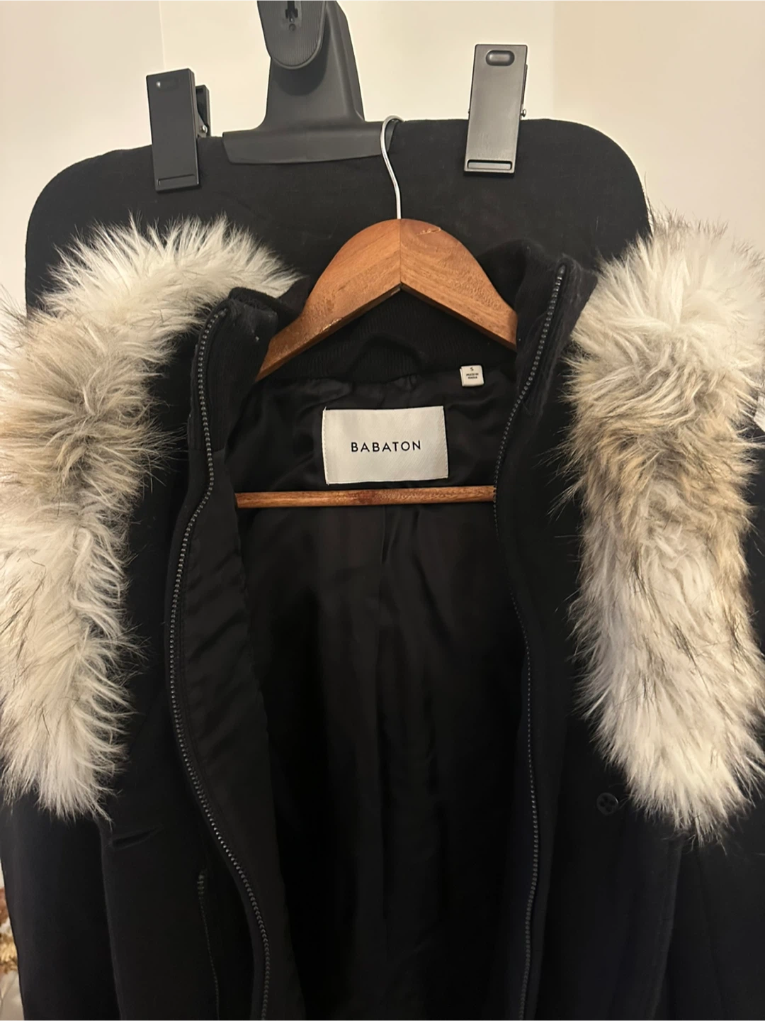 Babaton Coat - Black - photo 2