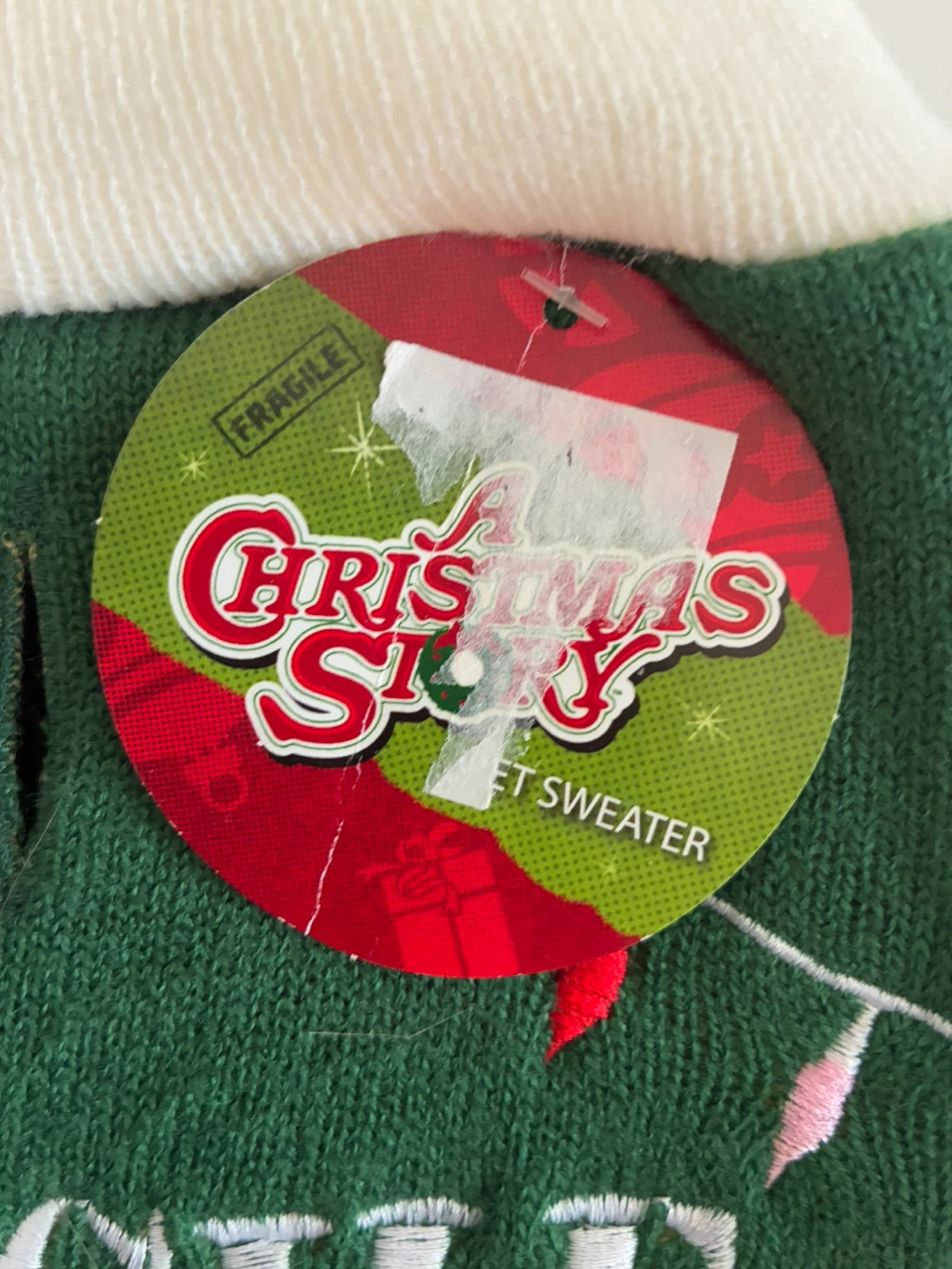Christmas Story Pet Sweater - Medium - photo 4