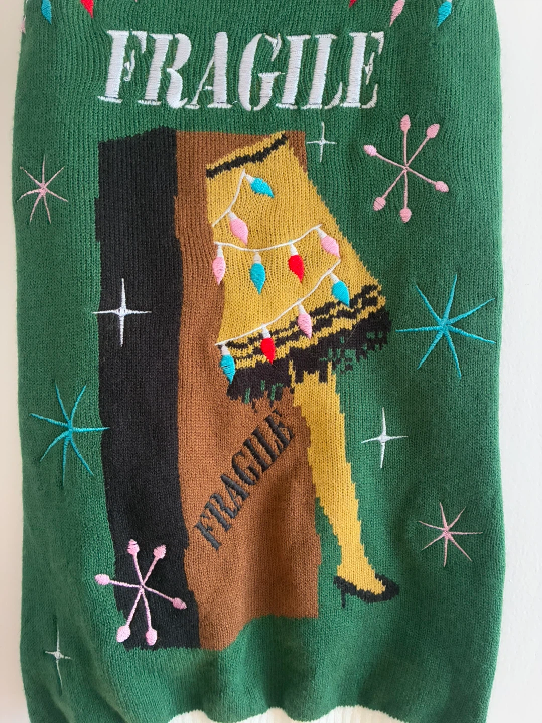 Christmas Story Pet Sweater - Medium - photo 3