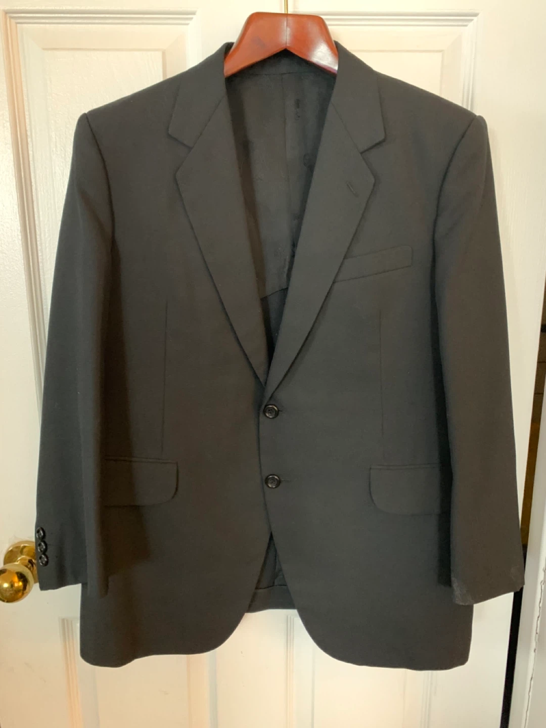 Men's Medium Size Black Suit Set