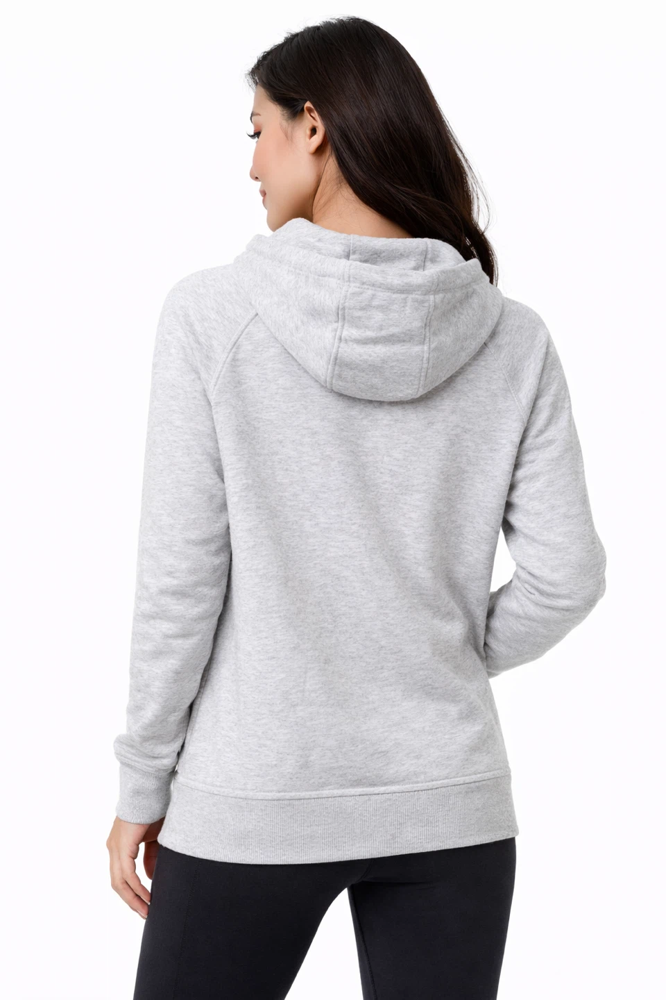 Lole Women’s Full Zip Hoodie Light Grey Size XXL Like New - photo 3
