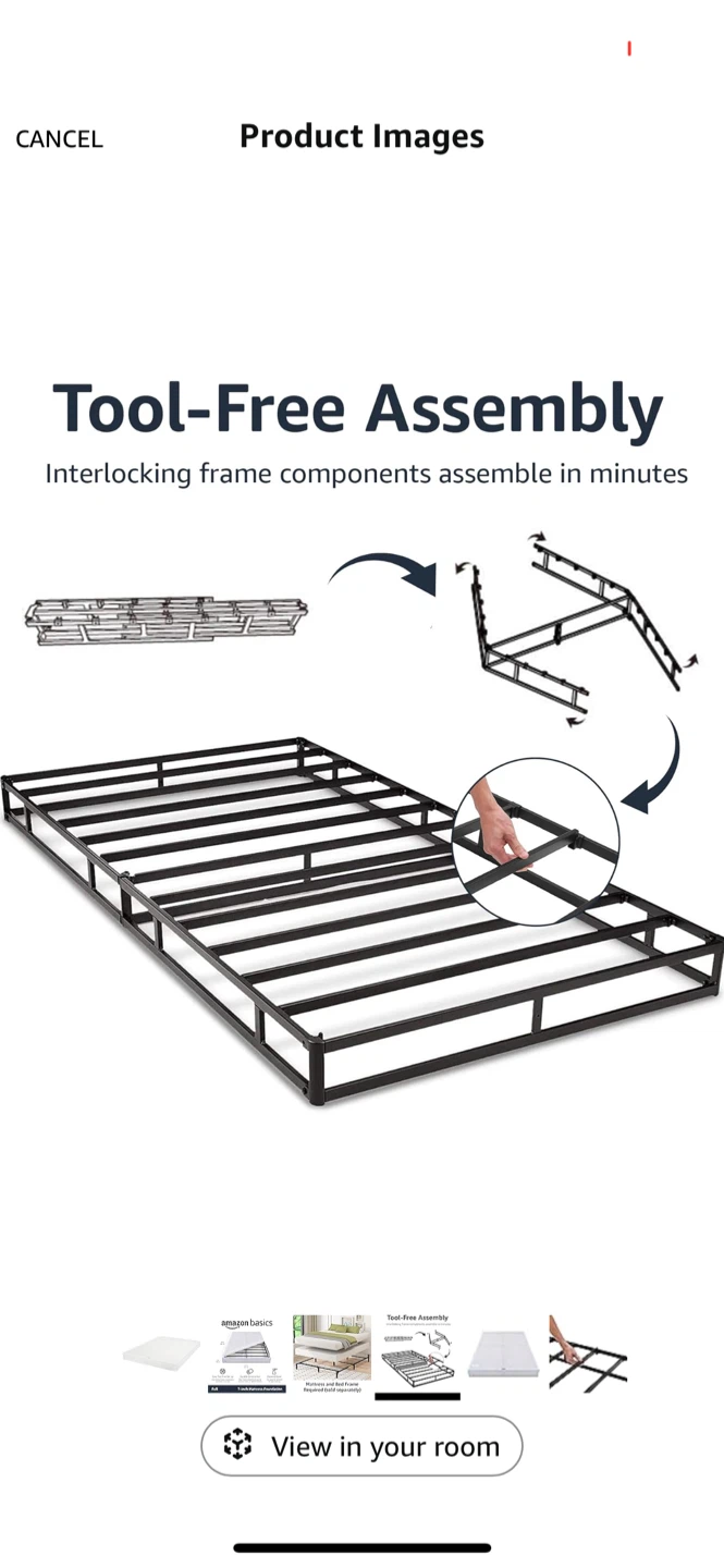 Twin Box Spring 7” BRAND NEW IN BOX - photo 5