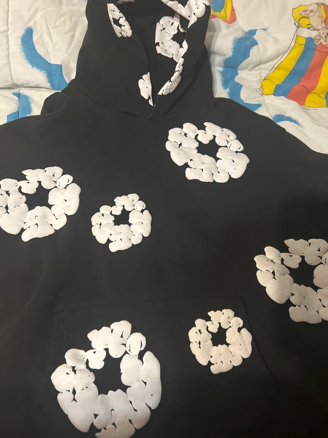denim tears  hoodie with shorts
