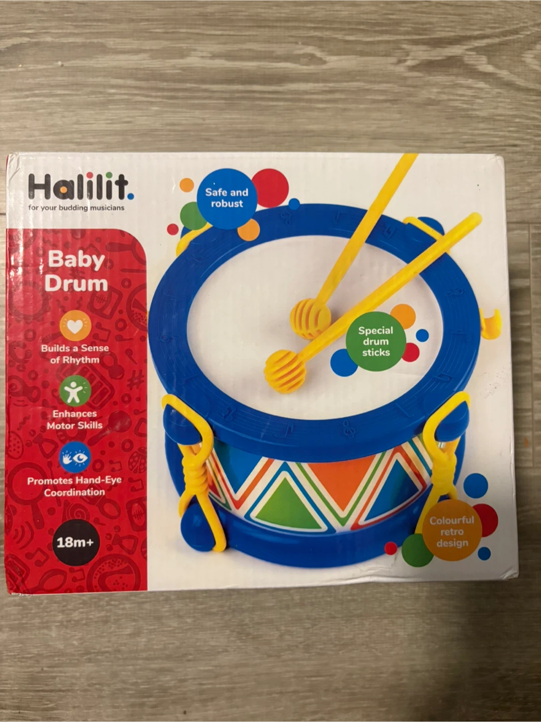 Halilit Baby Drum (18m+)