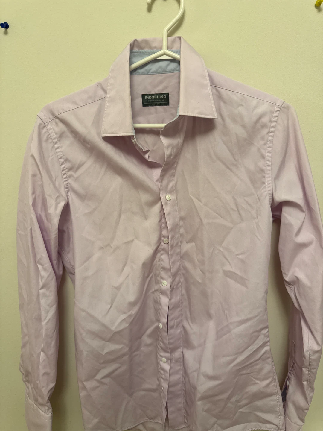 Indochino Dress Shirt - Light Mauve