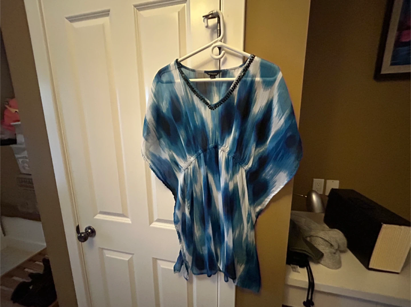 Jessica Blue Tunic Top - Size XS/S